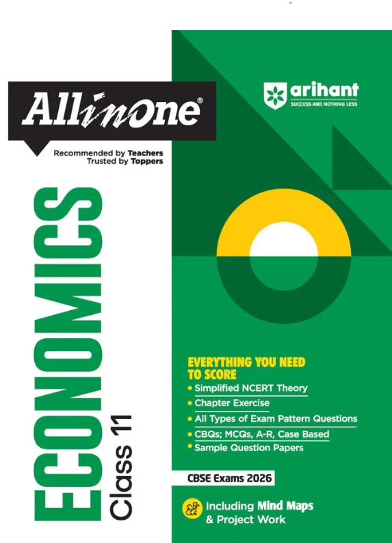 CBSE All in one Economics Class 11 Exam 2026